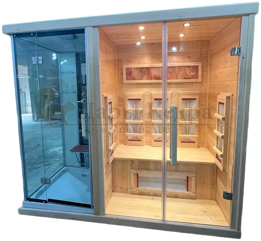 Комбинированная сауна с душевой